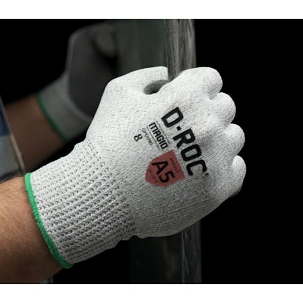 Guantes recubiertos de Magid, Nivel de corte A5, Sal y pimienta, 10 - SWGPD590-10