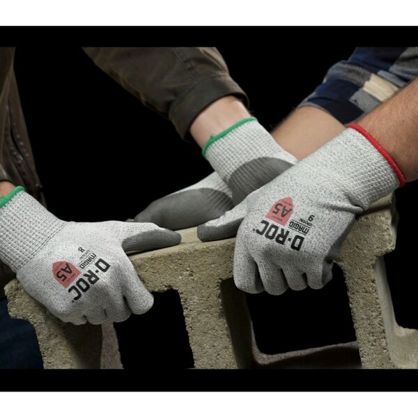 Guantes recubiertos de Magid, Nivel de corte A5, Sal y pimienta, 10 - SWGPD590-10