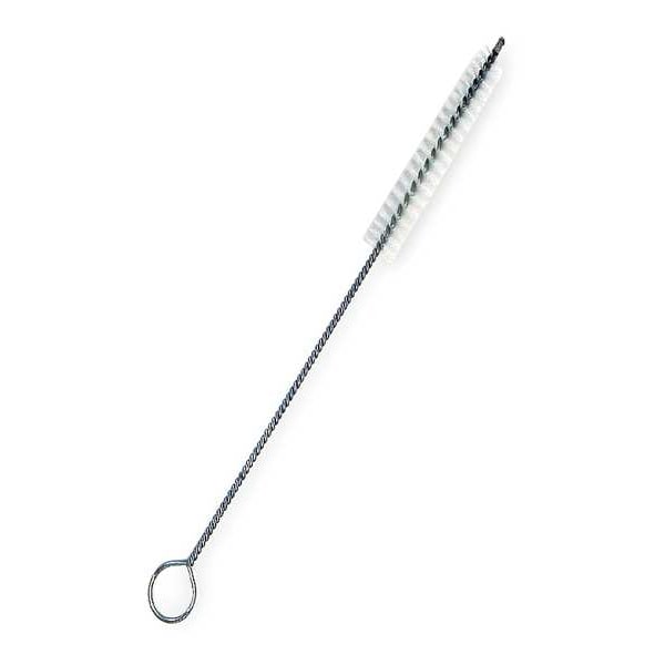 Cepillo para tubos y tuberías Tough Guy, mango de 19 pulgadas de largo, cepillo de 5 pulgadas de largo, color blanco, alambre, 24 pulgadas de largo en total - 1YTC2