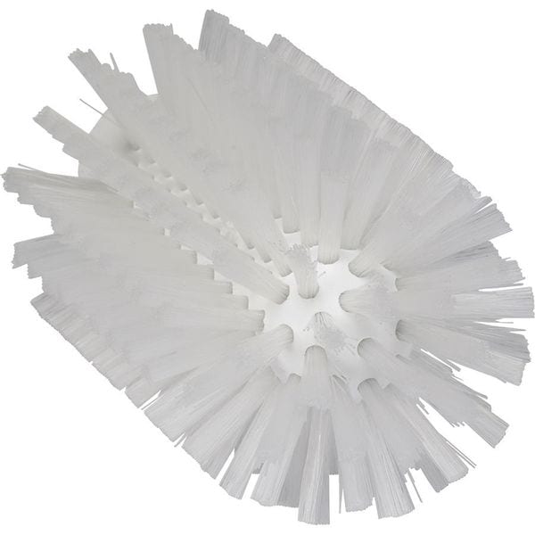 Cepillo para tubos y tuberías Vikan de 3 pulgadas de grosor, tamaño mediano, mango L no aplicable, cepillo de 5 1/2 pulgadas de largo, color blanco, longitud total de 6 pulgadas - 5380775