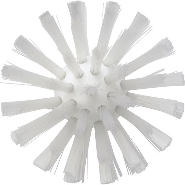 Cepillo para tubos y tuberías Vikan de 3 pulgadas de grosor, tamaño mediano, mango L no aplicable, cepillo de 5 1/2 pulgadas de largo, color blanco, longitud total de 6 pulgadas - 5380775