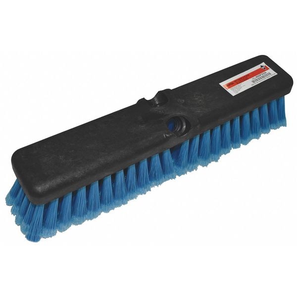 Cepillo para Lavado Tough Guy de 3 pulgadas, mango de 14 pulgadas, cerdas de 14 pulgadas, Azul, Plástico, 14 pulgadas en total - 400F92