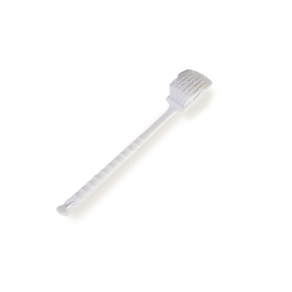 Cepillo para fregar Malish, Utilitario, Blanco, 20 pulgadas L en general, 6 piezas - 1299