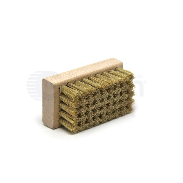 Cepillo de cerdas de cerdo Gordon Brush Hog, 2-1/2" x 1-3/8" para limpieza con bloque de madera - 869904CK