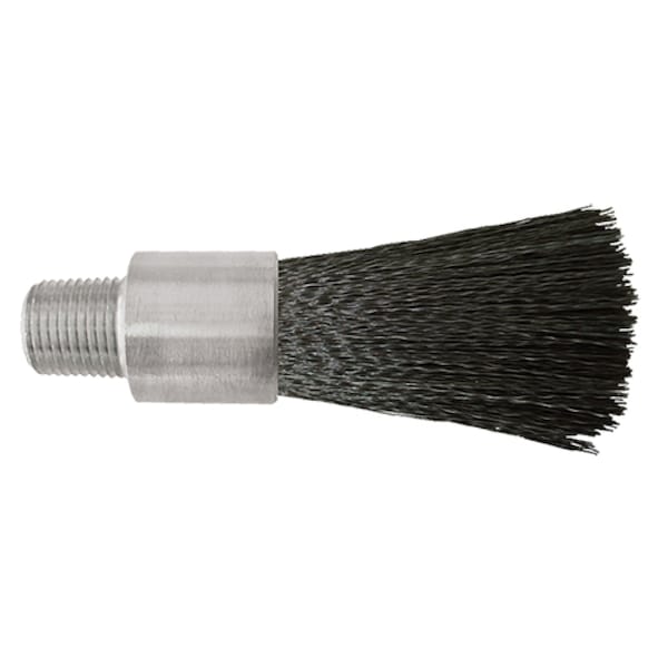 Cepillo Gordon 5/8" de diámetro, Cuerpo de Nylon de .010", Orificio de .125", Rosca Macho - LBM-5NY