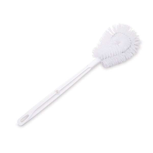 Cepillo para tazón Malish, 15 pulgadas, blanco, cepillo de 16 pulgadas, blanco, plástico - 2105SP