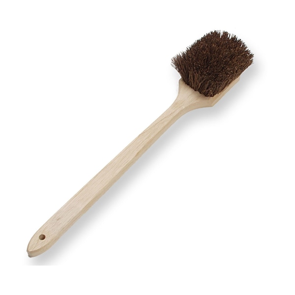 Cepillo de Fregar Malish Utility, 20 pulgadas, Café, Cerdas de 20 pulgadas, Café, Madera - 170440SP