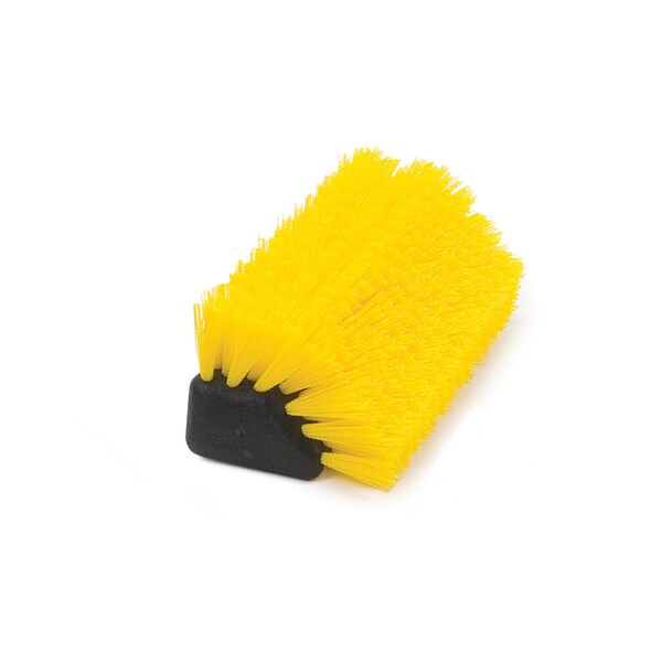 Cepillo de Fregar Malish, Amarillo, 10 pulgadas de longitud, 6 piezas - 1445