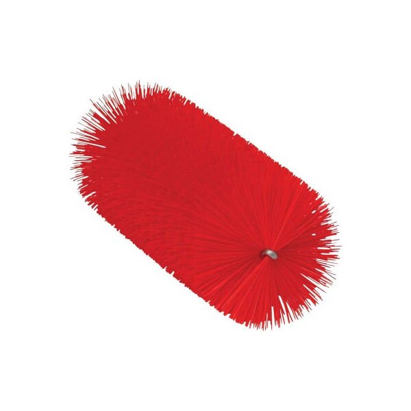 Cepillo para tubo de 2.4 pulgadas Remco Vikan para varilla flexible - Mediano, Rojo - 53564