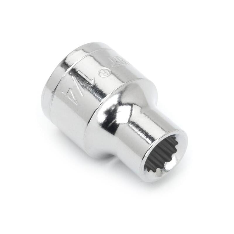 Crescent Juego de Herramientas Mecánicas Estándar SAE/Métrico de 3/8 pulgadas de Accionamiento de 12 Puntos con Estuche (128 piezas) - CTK128C