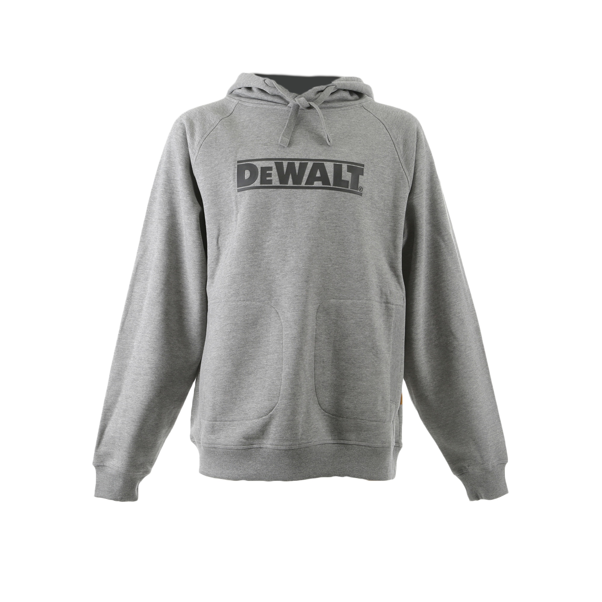 Sudadera con capucha de manga larga de tela francesa en color gris para hombre DEWALT (talla 3XL)