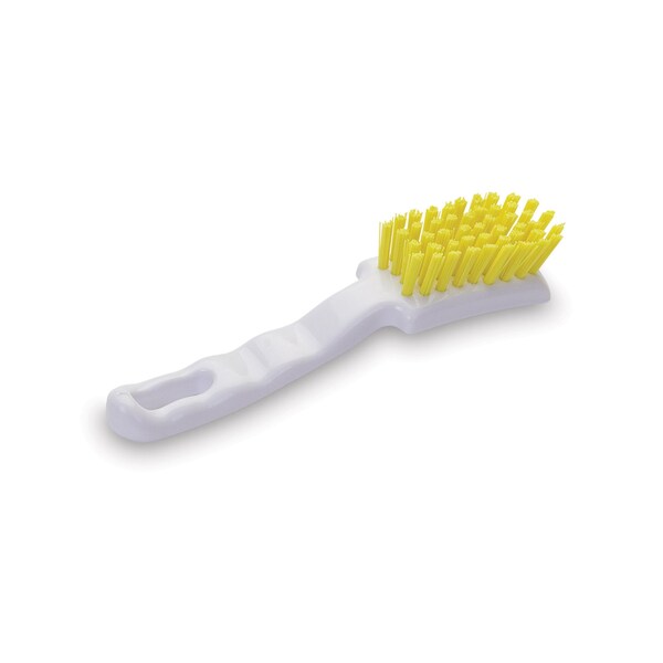 Malish Grease Scrub, 7 pulgadas, Amarillo, Cepillo de 7 pulgadas de largo, Amarillo, Plástico - 2641SP