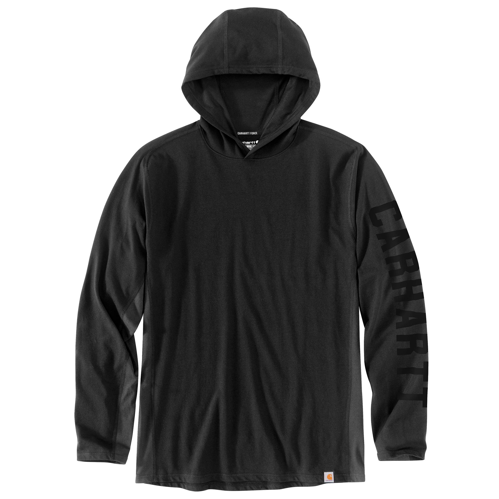 Playera de manga larga negra de jersey para hombre de Carhartt (talla 2XL) 106654-N042XLREG