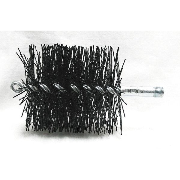 Cepillo para Tubos Tough Guy, Mango L No Aplicable, Cerdas de 5 pulg. de Largo, Metálico, 7 1/2 pulg. de Largo en Total - 3EDL2