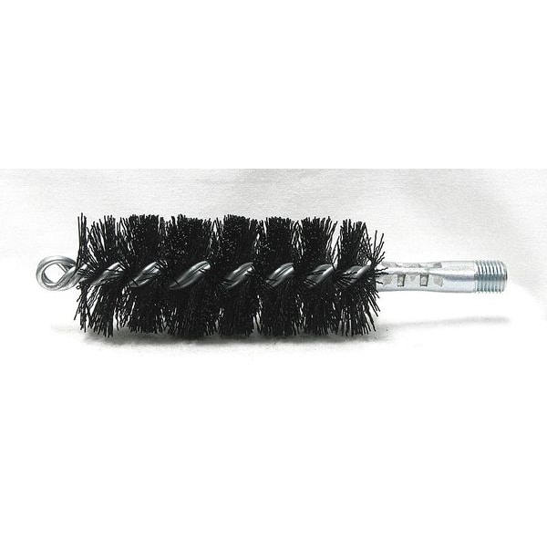 Cepillo de tubo Tough Guy, mango L no aplicable, cerdas de 5 pulgadas de largo, metal, 7 1/2 pulgadas de largo en total - 3EDK2