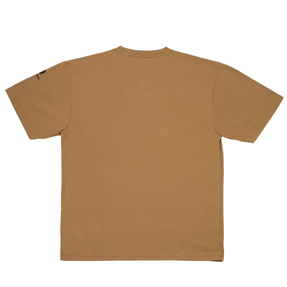 Playera de manga corta marrón de jersey para hombre John Deere (talla 3XL)