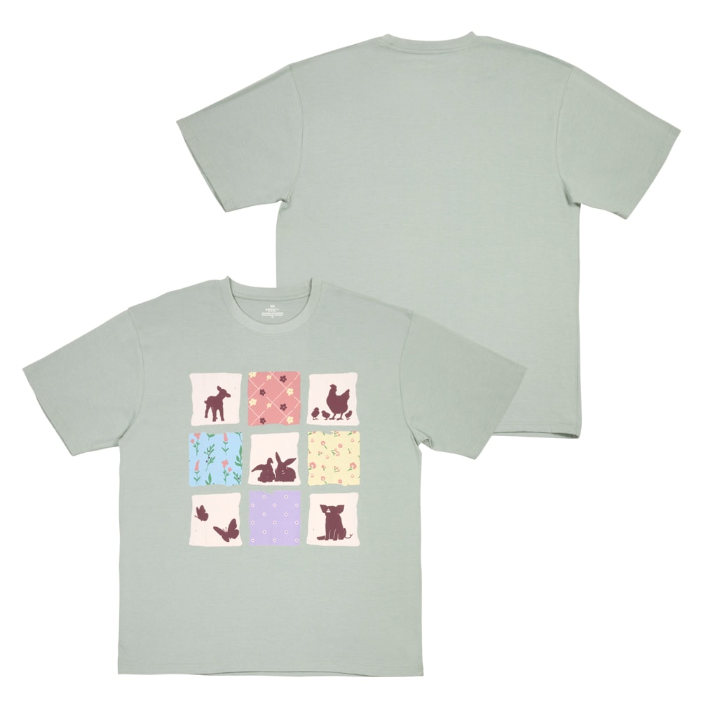 Playera de manga corta verde para mujer de Infinity Brands (talla Mediana)