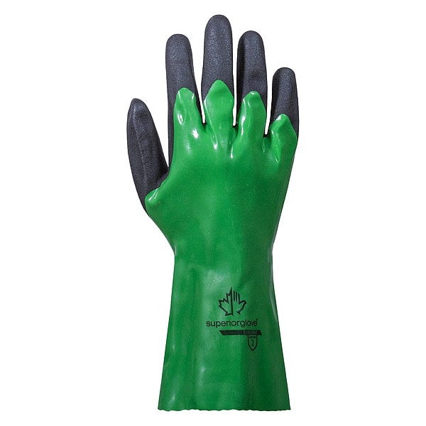 Chemstop GUANTE DE PVC CON PALMA DE NITRILO. PAQUETE DE 12 - S18V30NT-9