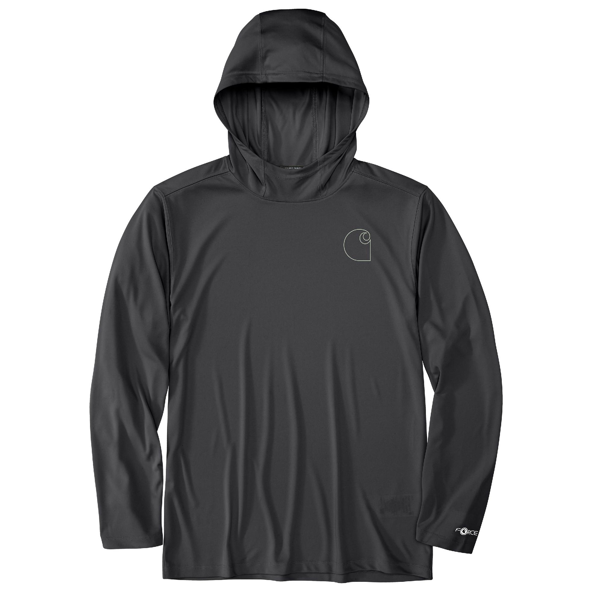 Playera de manga larga de jersey gris para hombres de Carhartt (Grande)