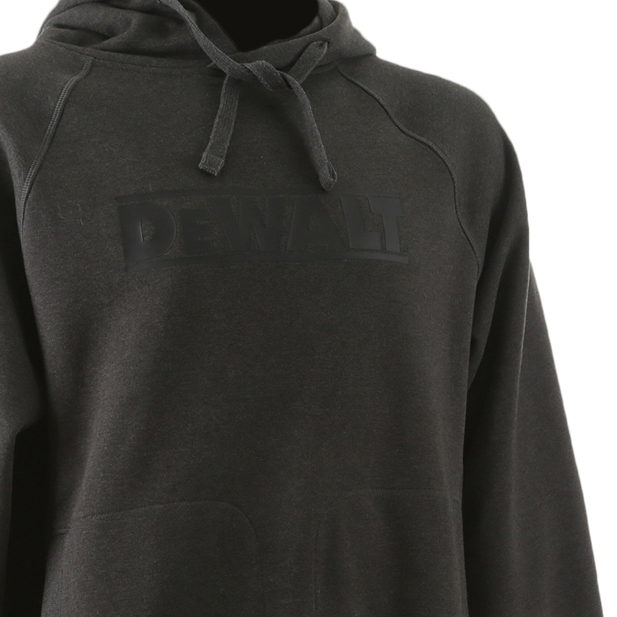 Sudadera con capucha de manga larga de French Terry gris para hombre DEWALT (3XL)