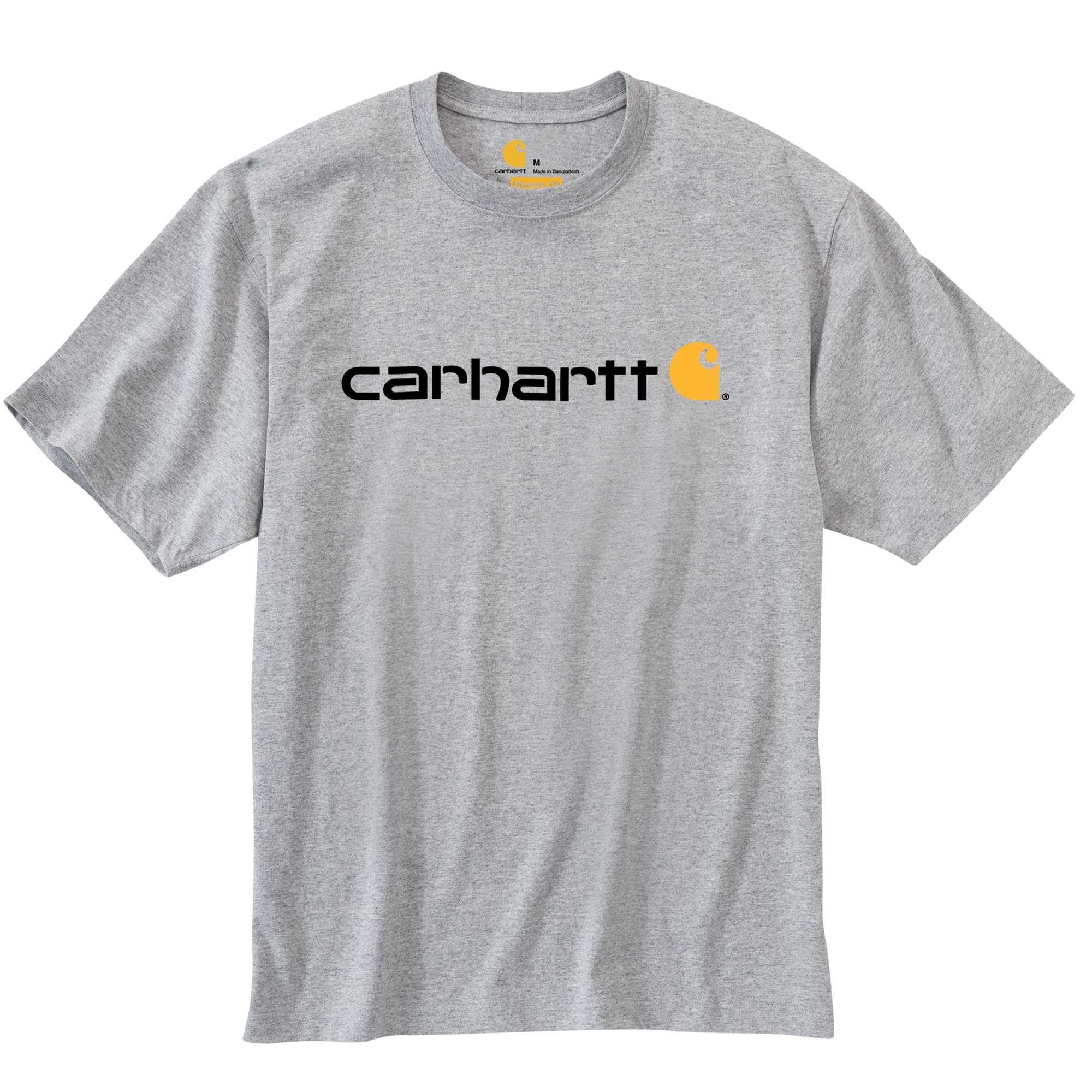 Playera gráfica de manga corta en punto gris para hombre de Carhartt (talla mediana)
