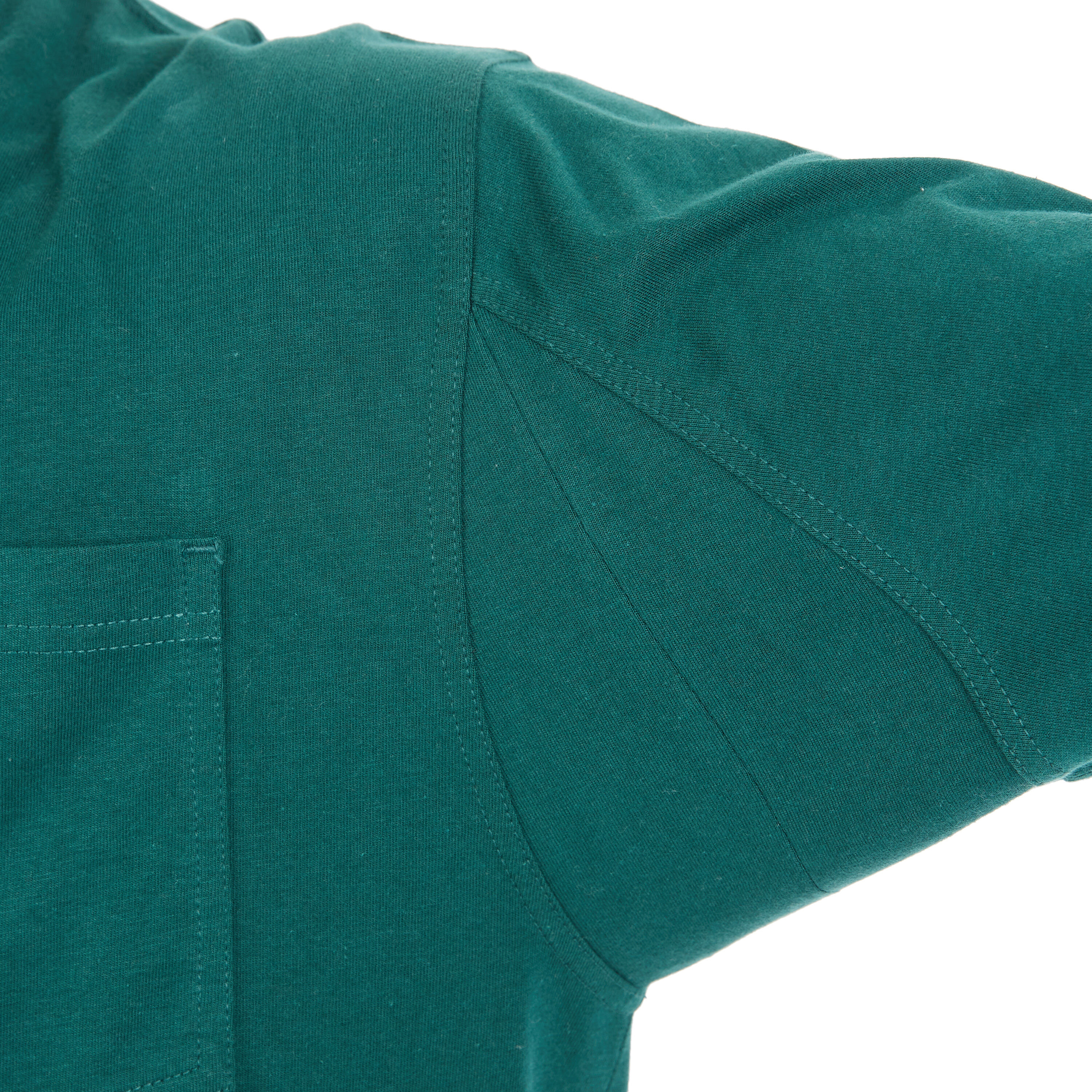 Playera de manga larga en punto verde para hombre de Smith's Workwear (XL)