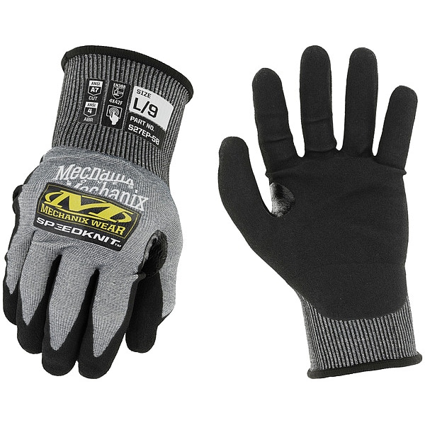 Mechanix Wear SpeedKnit(TM) S27EP58, A7 Nivel de Corte, 18 ga, S (7) - S27EP-58-007