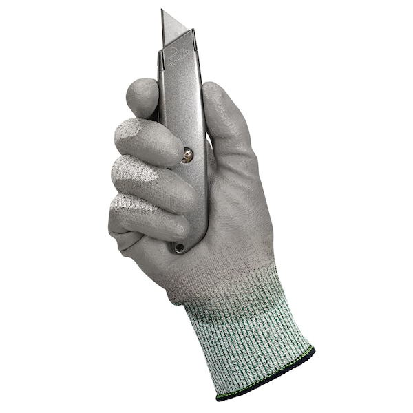 Guantes resistentes a cortes Kleenguard, Nivel de corte A3, 13 ga, gris, M - 13824