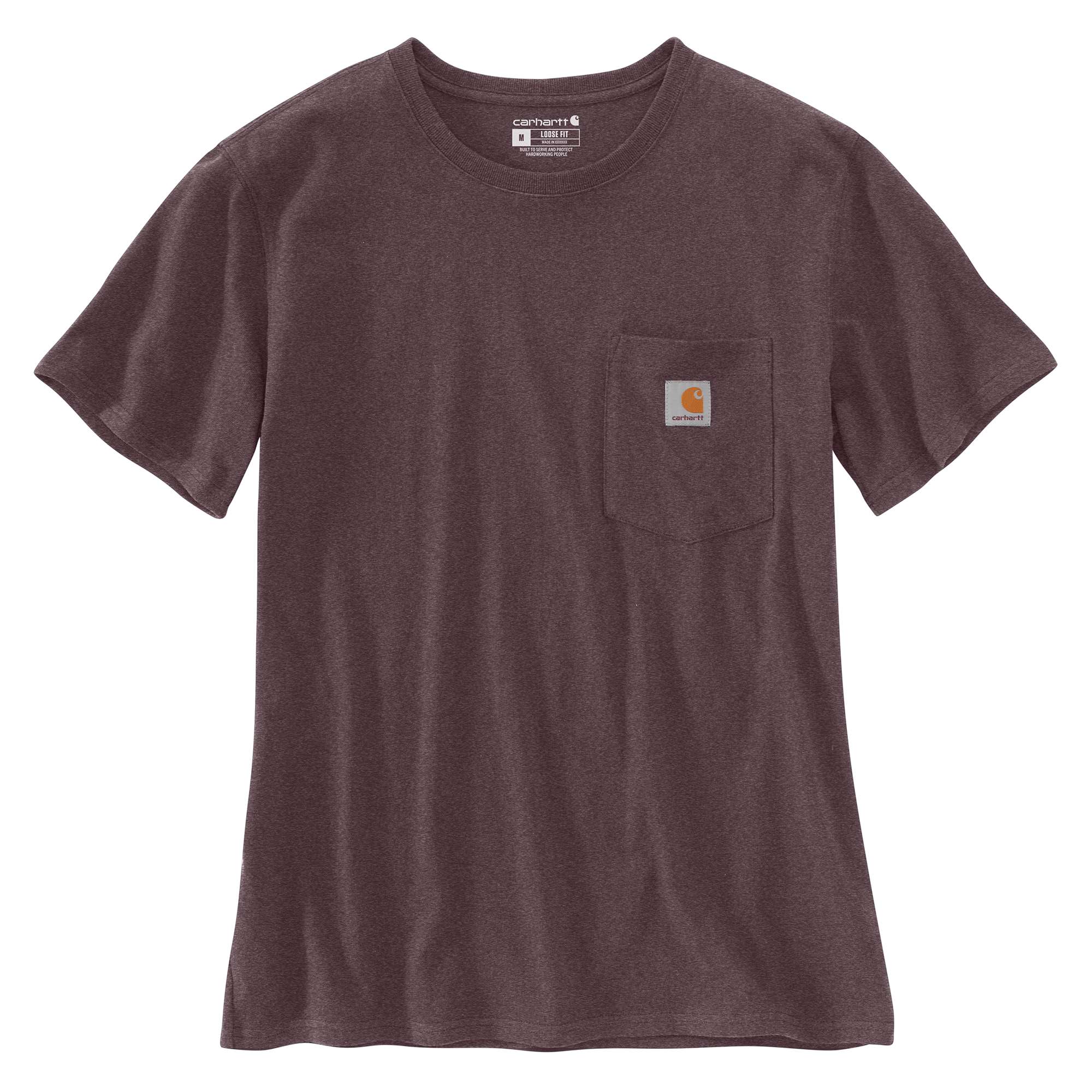 Playera de manga corta Morada de Jersey para Mujer de Carhartt (Grande) 103067-V27LREG