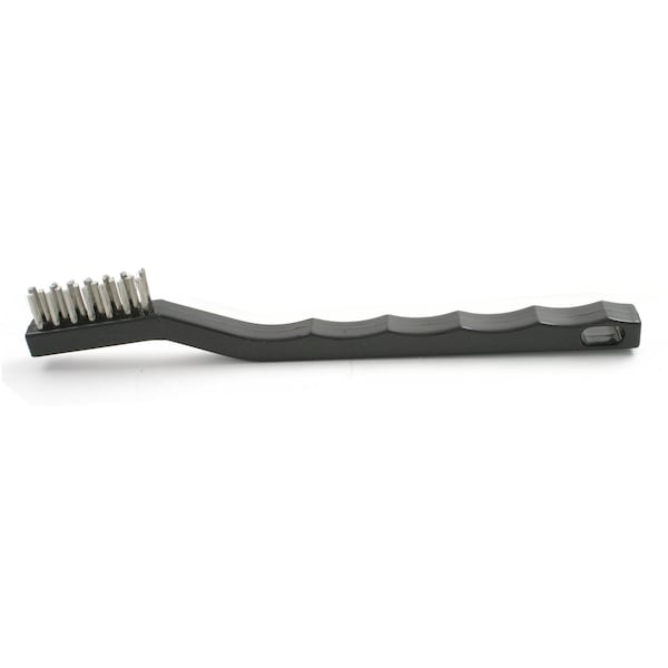 Cepillo de alambre de acero inoxidable 93-AP .006 de Brush Research Manufacturing, 7-1/4" de longitud total, .500 de recorte, 7.25 OAL - 93AP