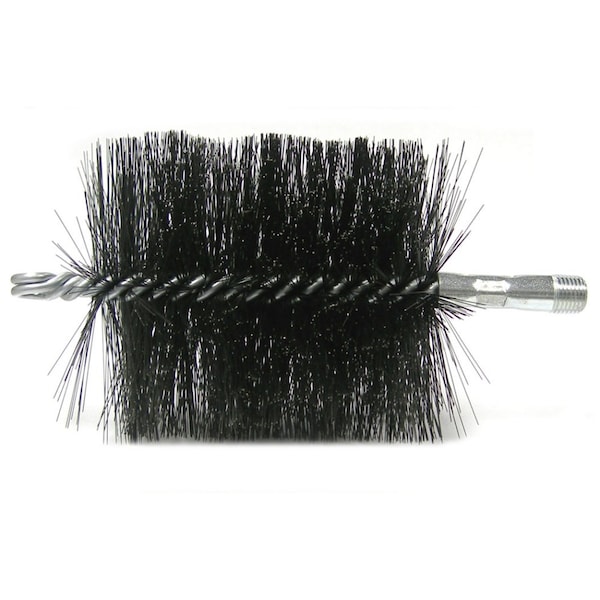 Cepillo de limpieza de conductos de doble espiral Weiler 4" .012 de acero - 44169