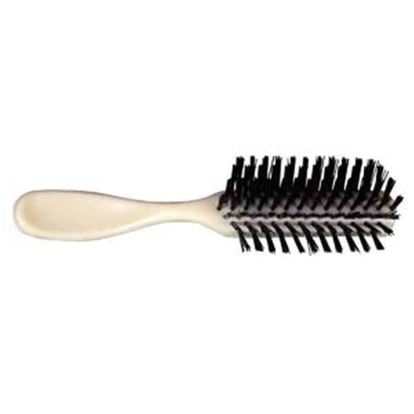 Cepillo para el cabello Dukal - Adulto - Marfil - 7.25 pulgadas de largo - cerdas de nylon - HB01