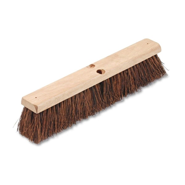 Cabezal de cepillo de piso Pinpoint de 18 pulgadas con fibra natural de Palmyra de 3.25 pulgadas - PI3109923