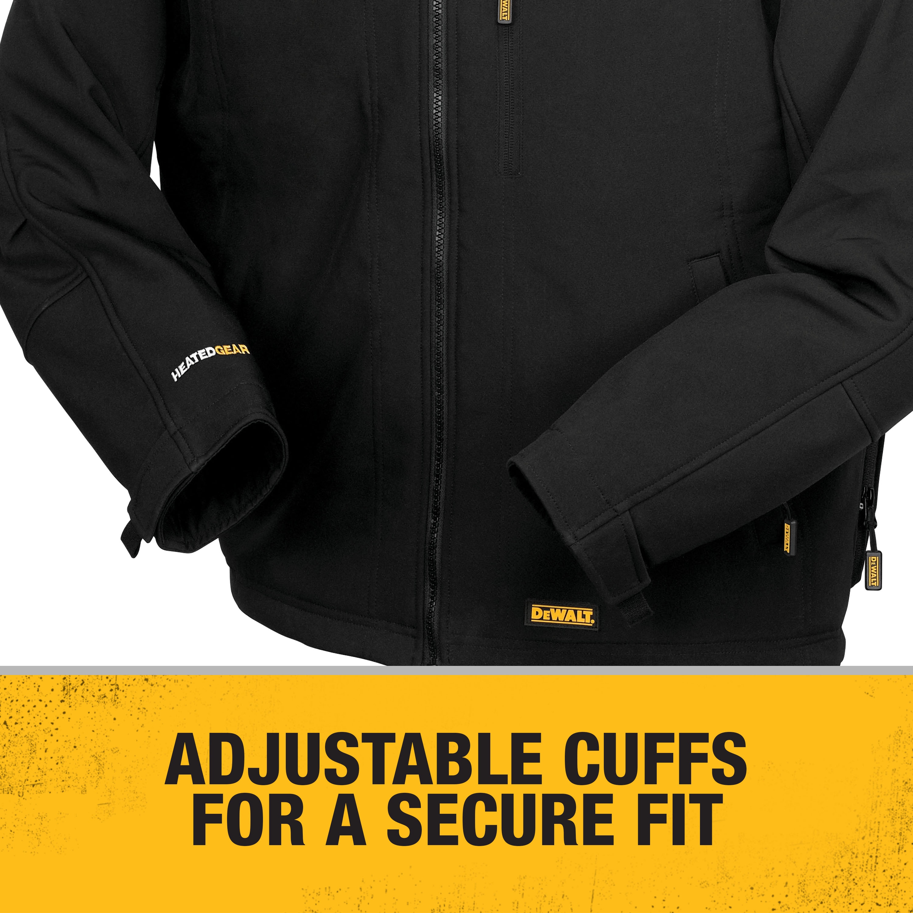 Chamarra térmica negra para dama DEWALT (talla mediana) incluye cargador DCHJ060ABD1-M