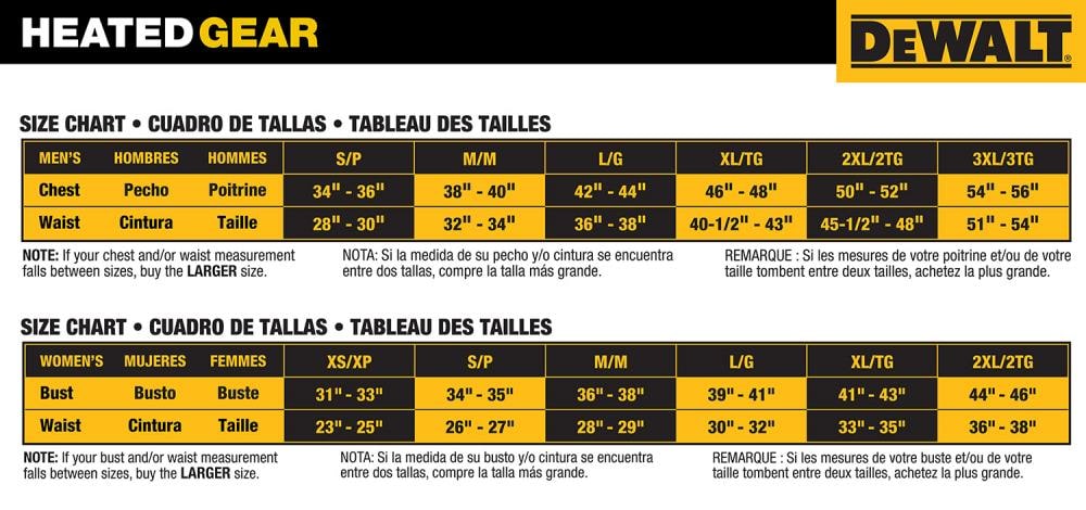 Chamarra térmica negra para dama DEWALT (talla mediana) incluye cargador DCHJ060ABD1-M
