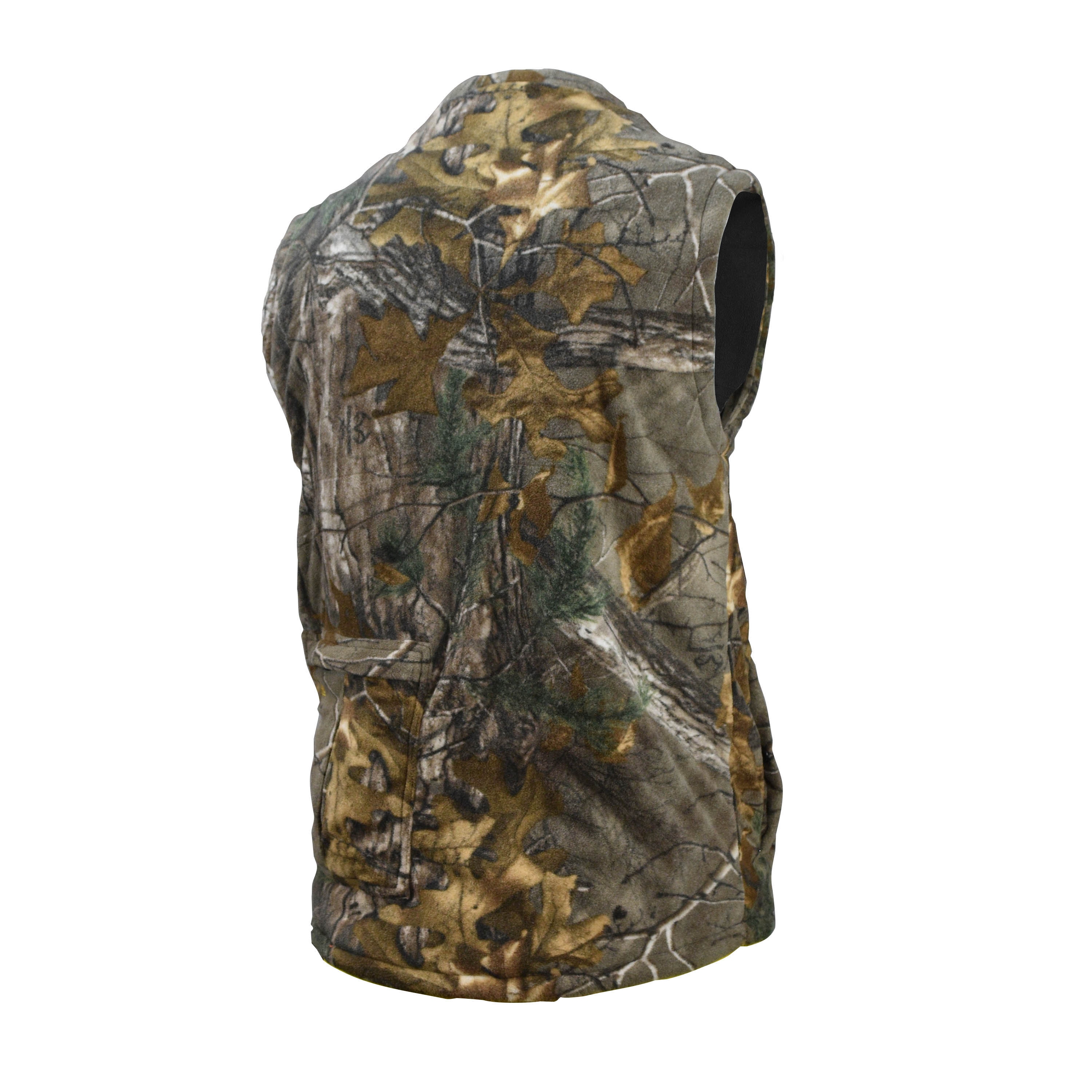 Chaleco térmico de algodón/poliéster para hombre en varios colores/acabados XX Grande DCHV085D1-2X