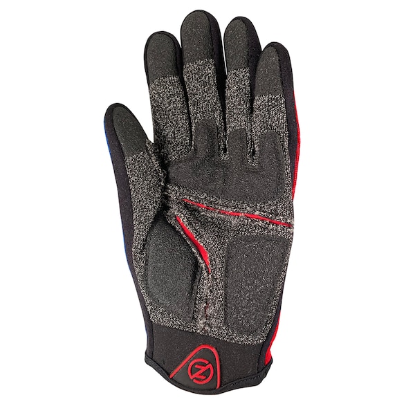 Guante de trabajo universal Zero Friction Cut 6, color rojo - WG30002.