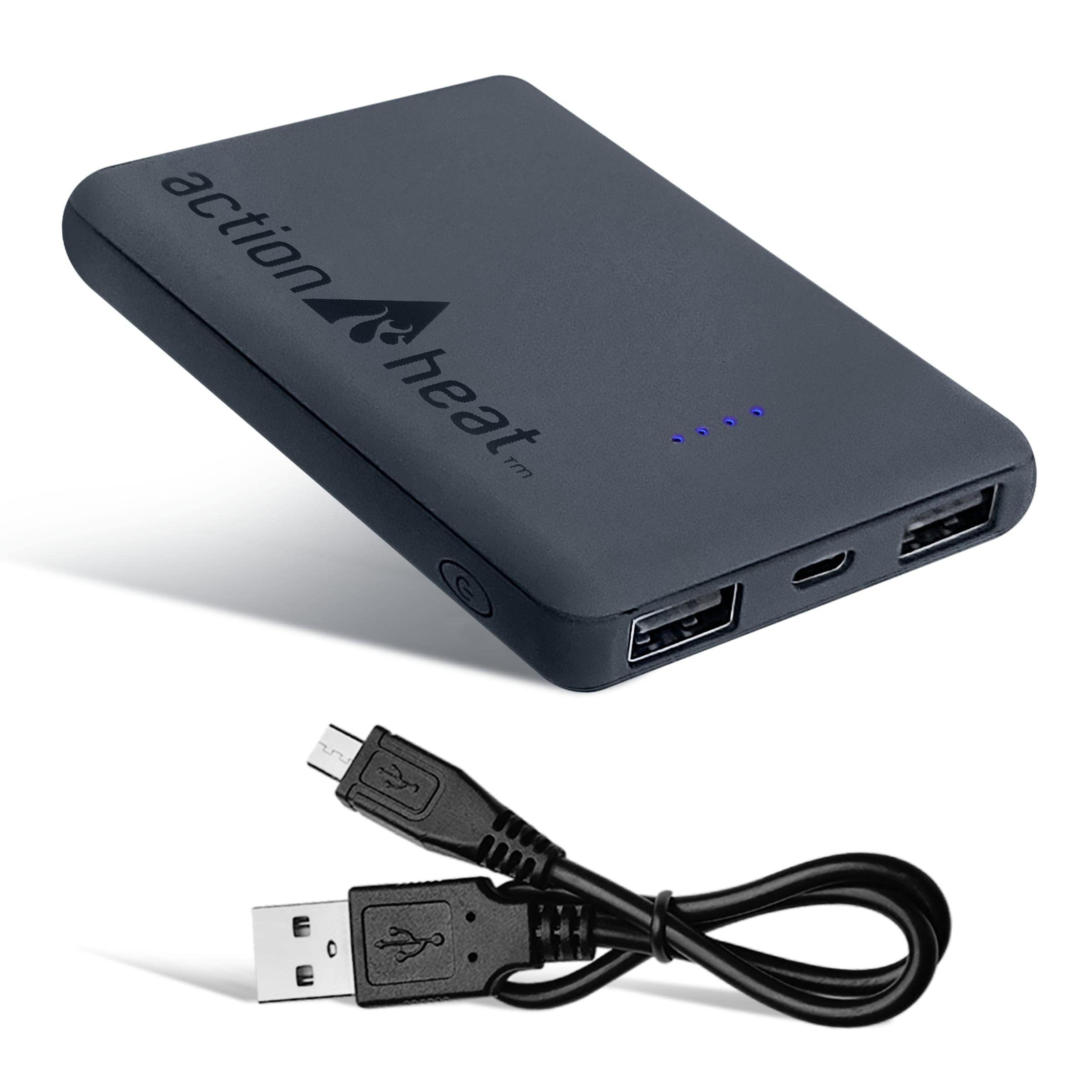 Chaleco térmico de poliéster negro para mujer de talla grande