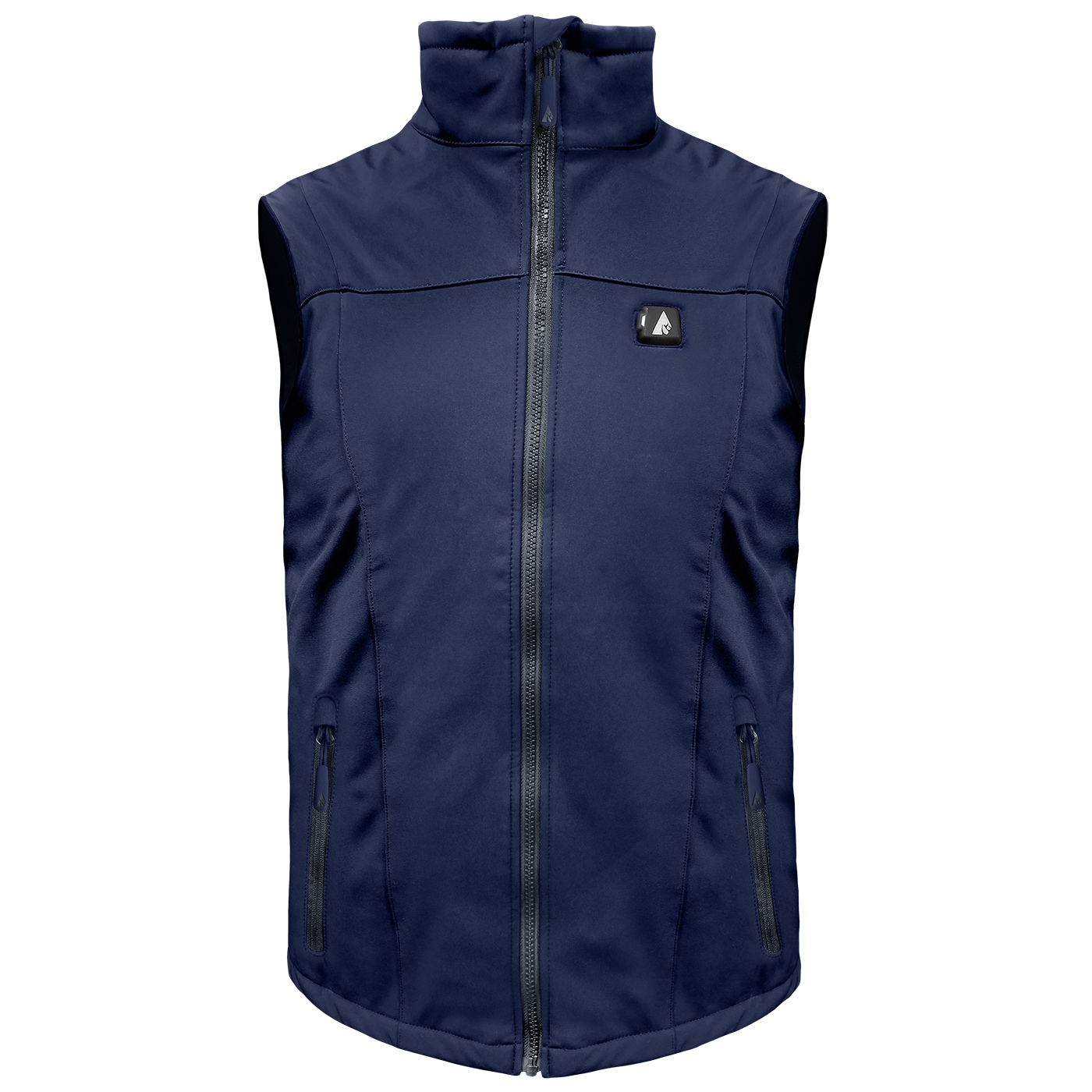 Chaleco térmico de poliéster azul para hombre tamaño pequeño de ActionHeat