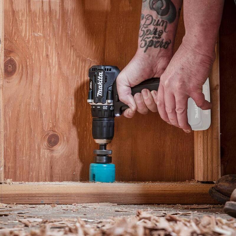 Makita 18V LXT Taladro de conductor inalámbrico subcompacto sin escobillas de iones de litio de 1/2 pulgadas (herramienta solamente) - XFD15ZB