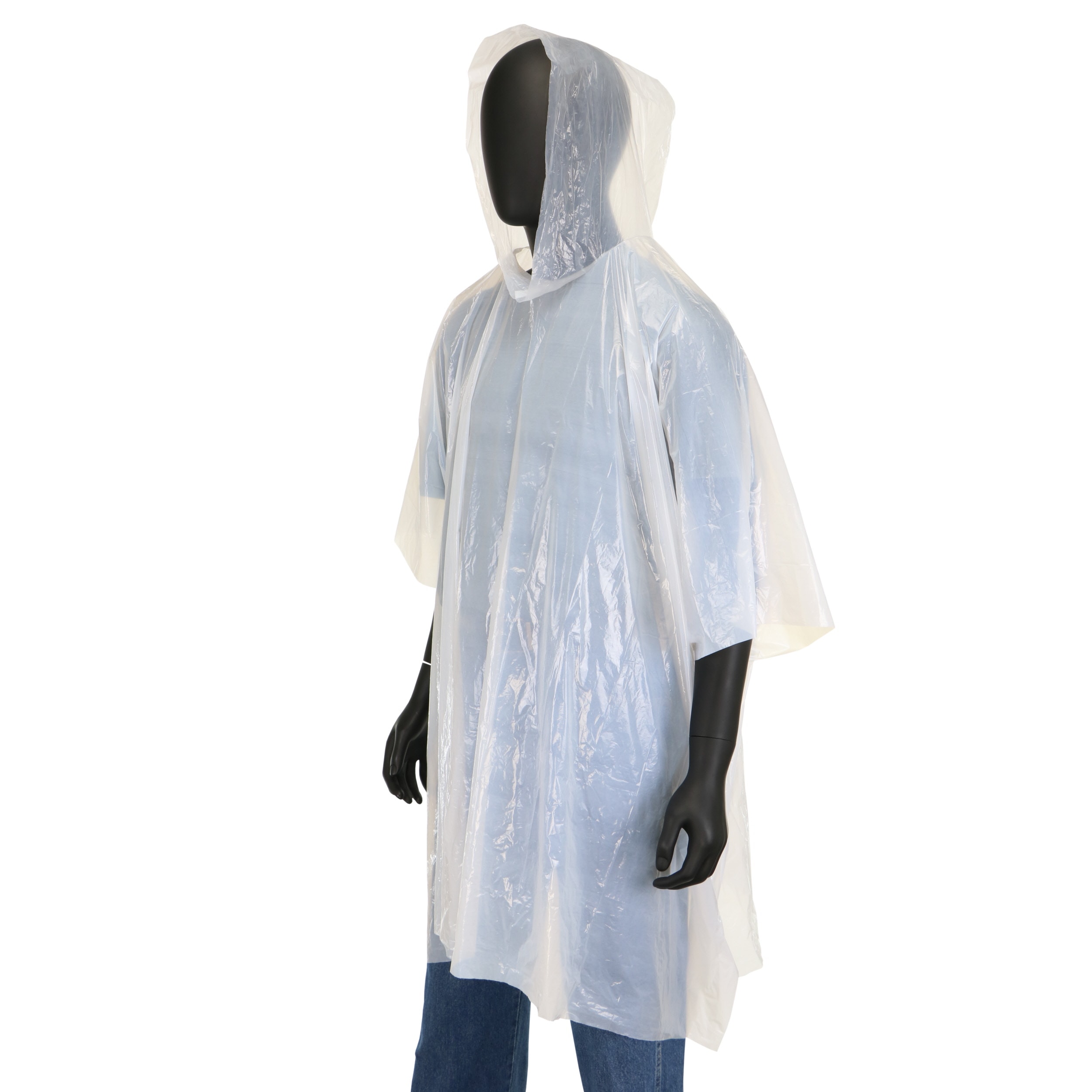 Capa con capucha ligera y transparente para adultos unisex (talla única) SW49837-O