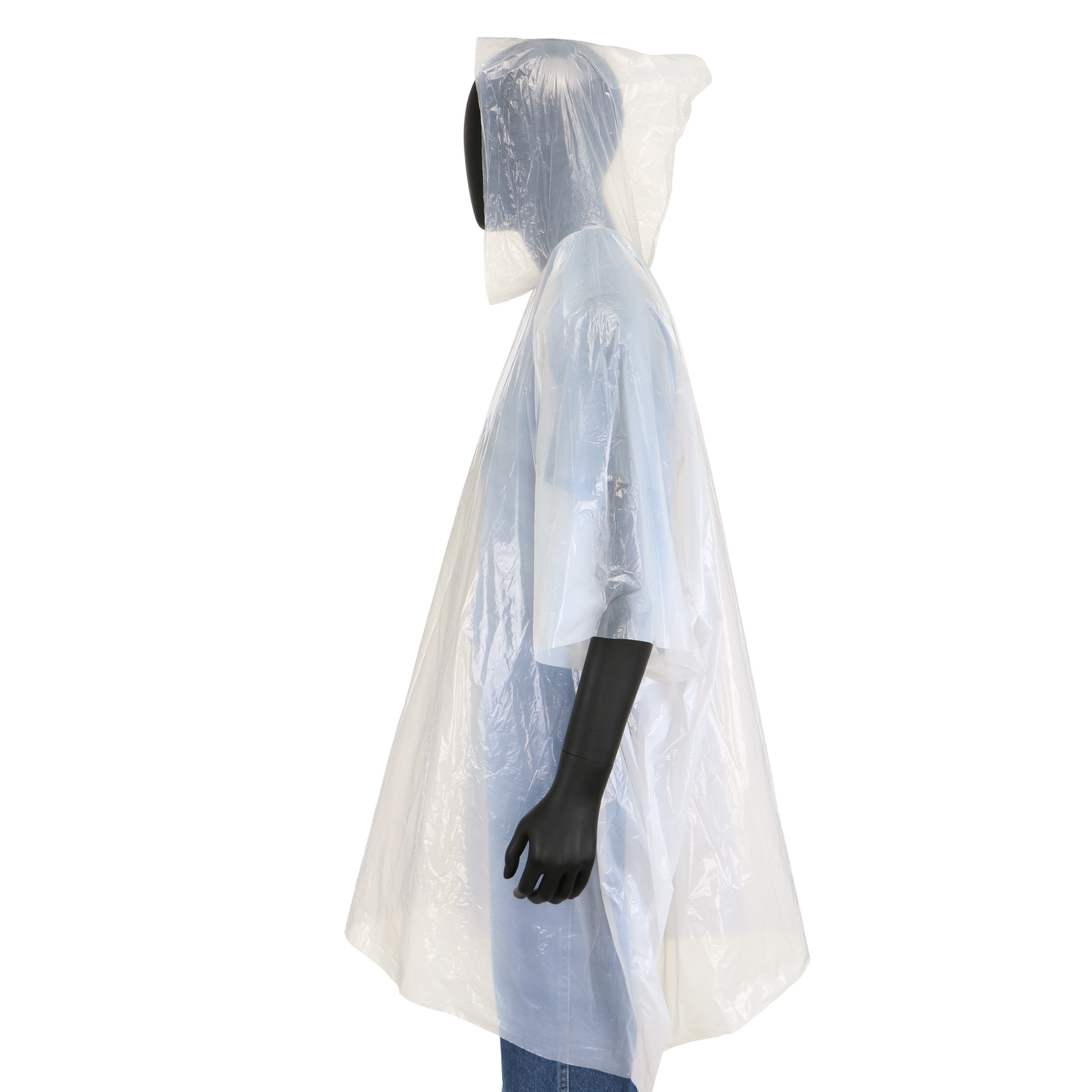 Capa con capucha ligera y transparente para adultos unisex (talla única) SW49837-O