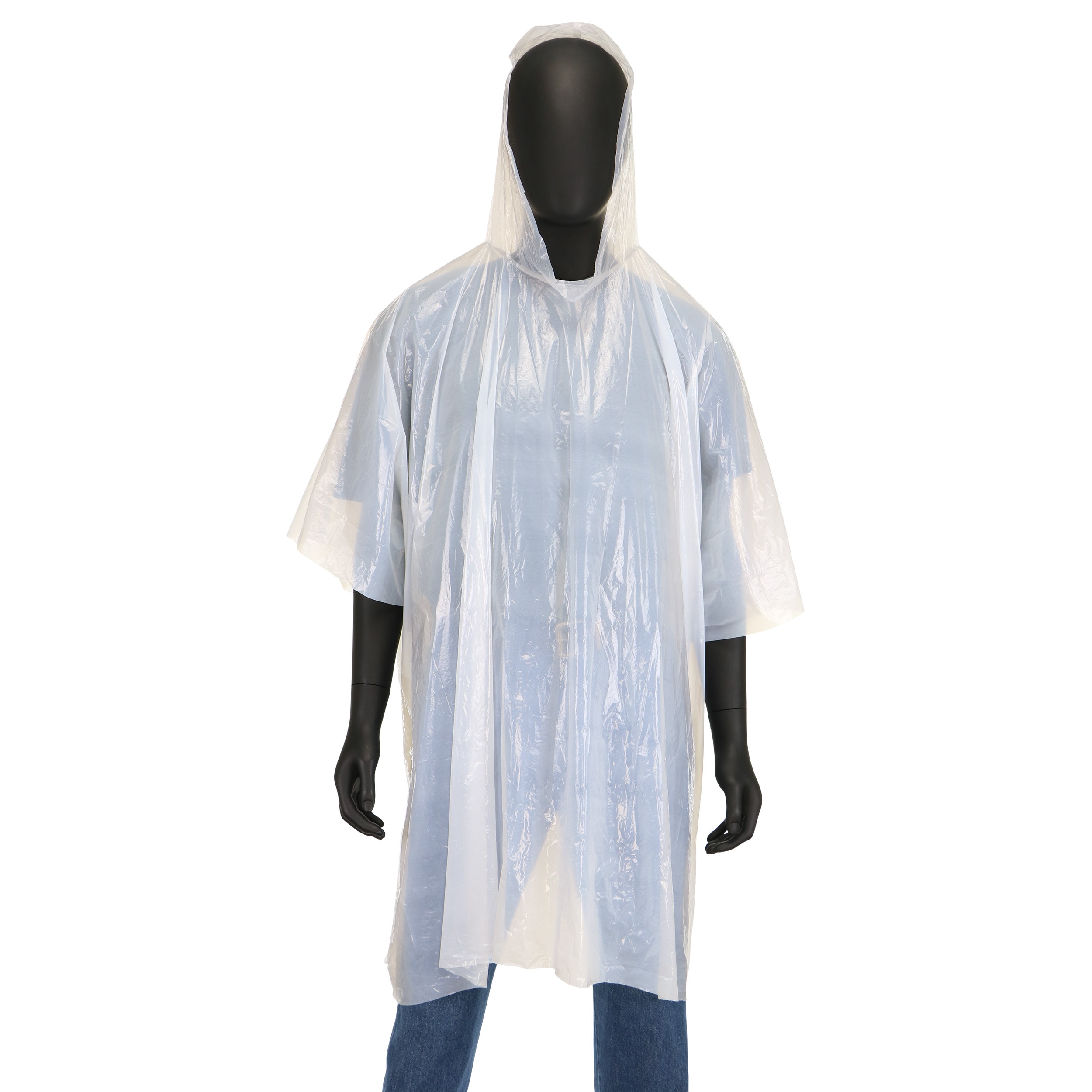 Capa con capucha ligera y transparente para adultos unisex (talla única) SW49837-O