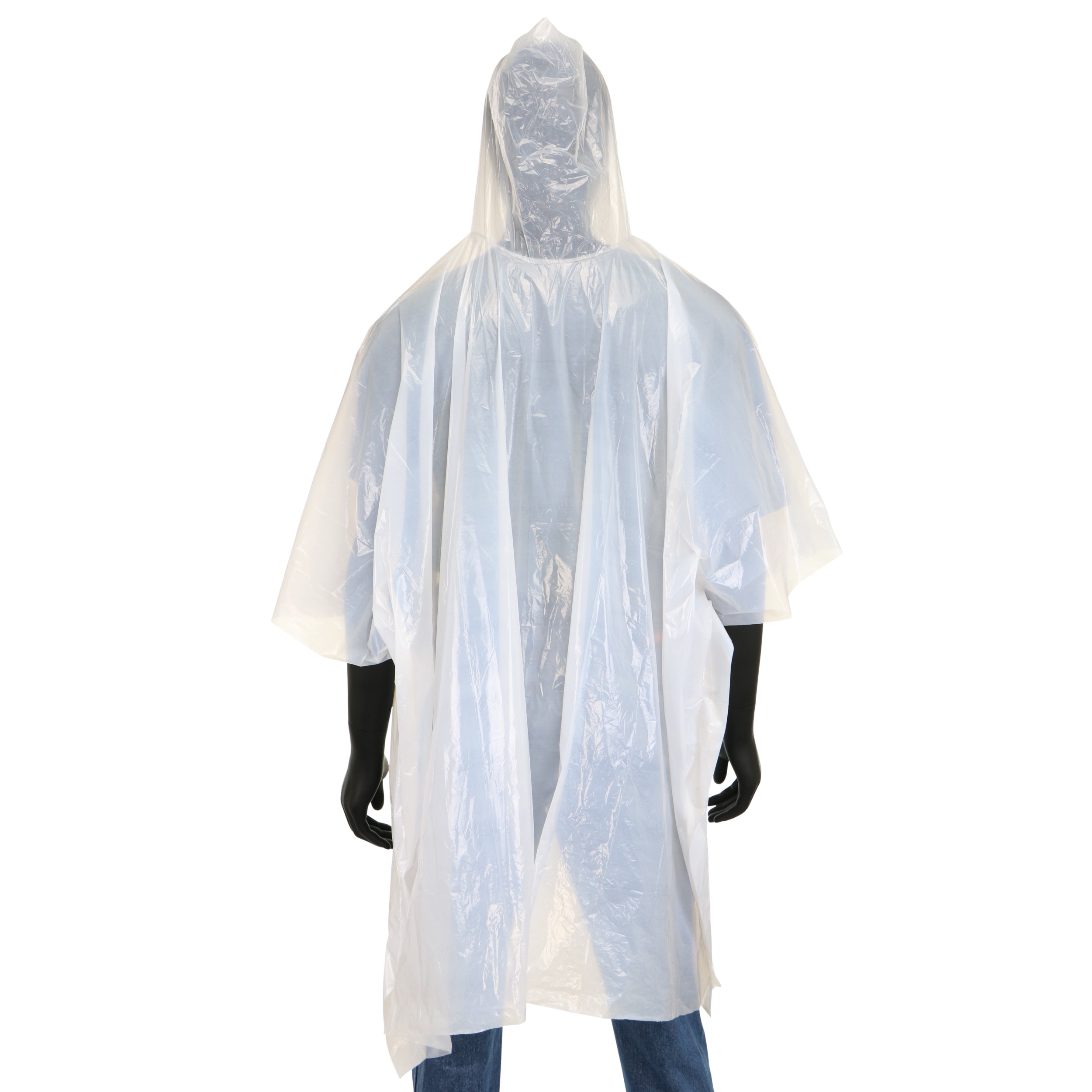 Capa con capucha ligera y transparente para adultos unisex (talla única) SW49837-O