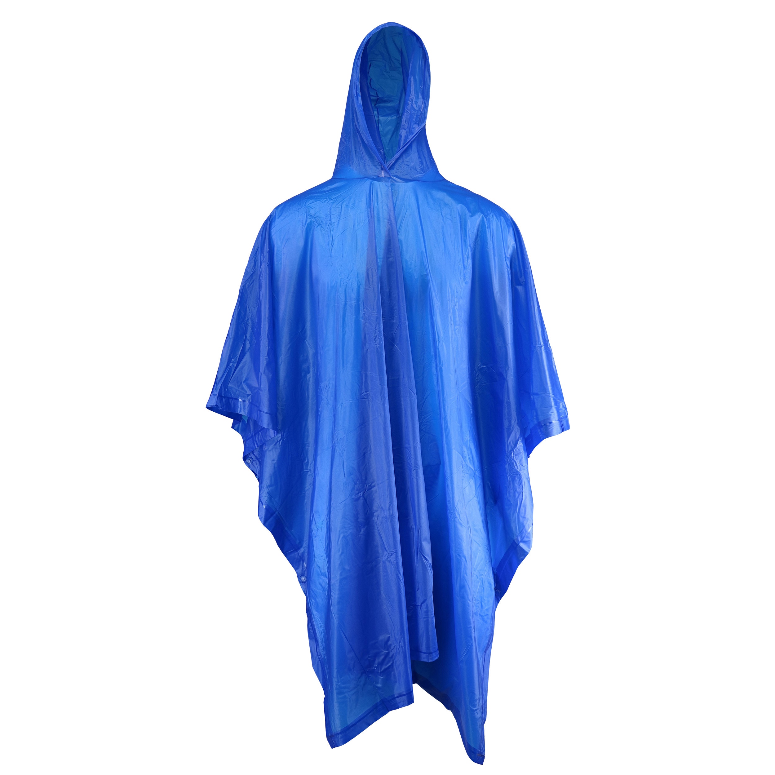 Poncho ligero con capucha para adultos unisex color azul de Safety Works (Talla única) SW49106-O