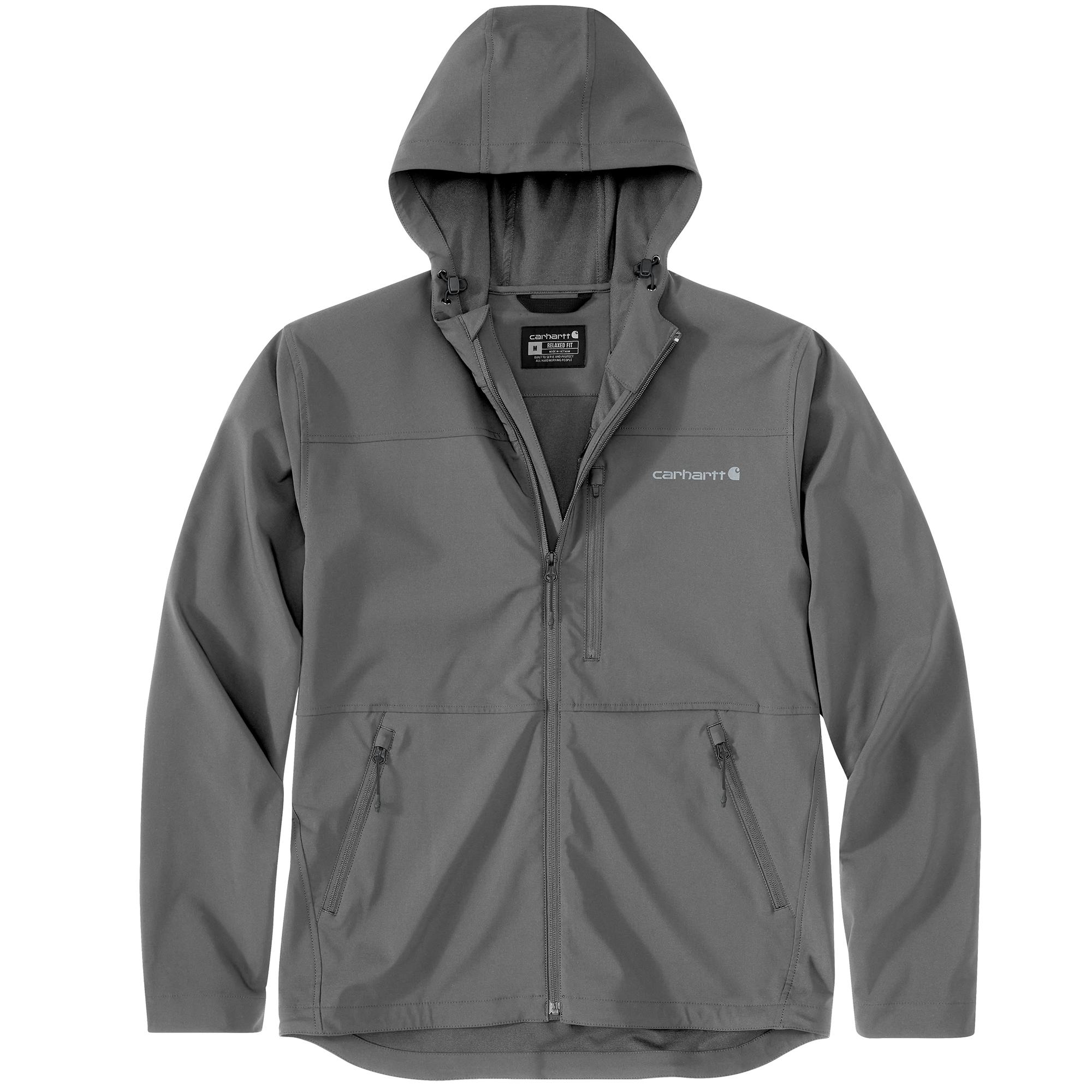 Chamarra de lluvia con capucha de hombre de Carhartt (talla X-grande)