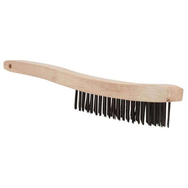 Cepillo de alambre de acero HD Deco 3 x 19 pulgadas - HD592359