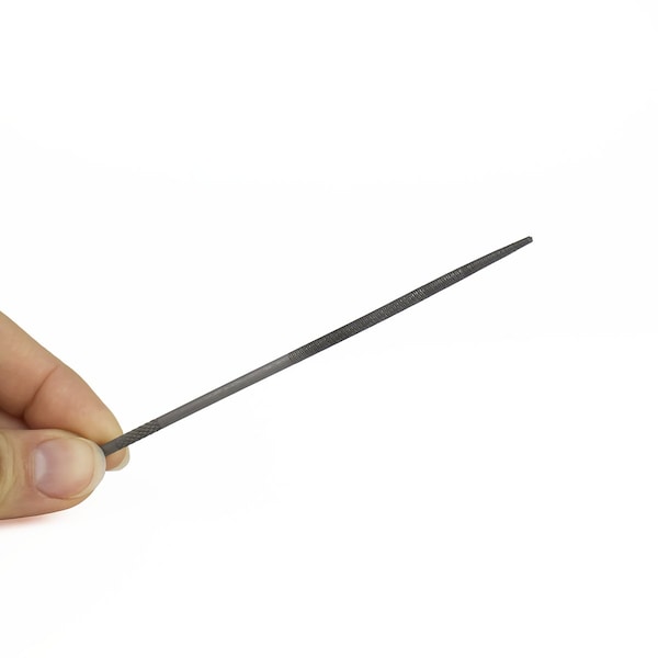 Excel Blades Round Needle File, Individual Hobby and Jewelry File 5.75" Cut #2 12pk - 55601