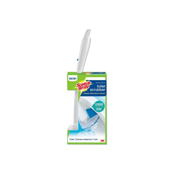 Kit de inicio para limpiador de baño 3M, 1 mango y 5 almohadillas - 558SK4NP