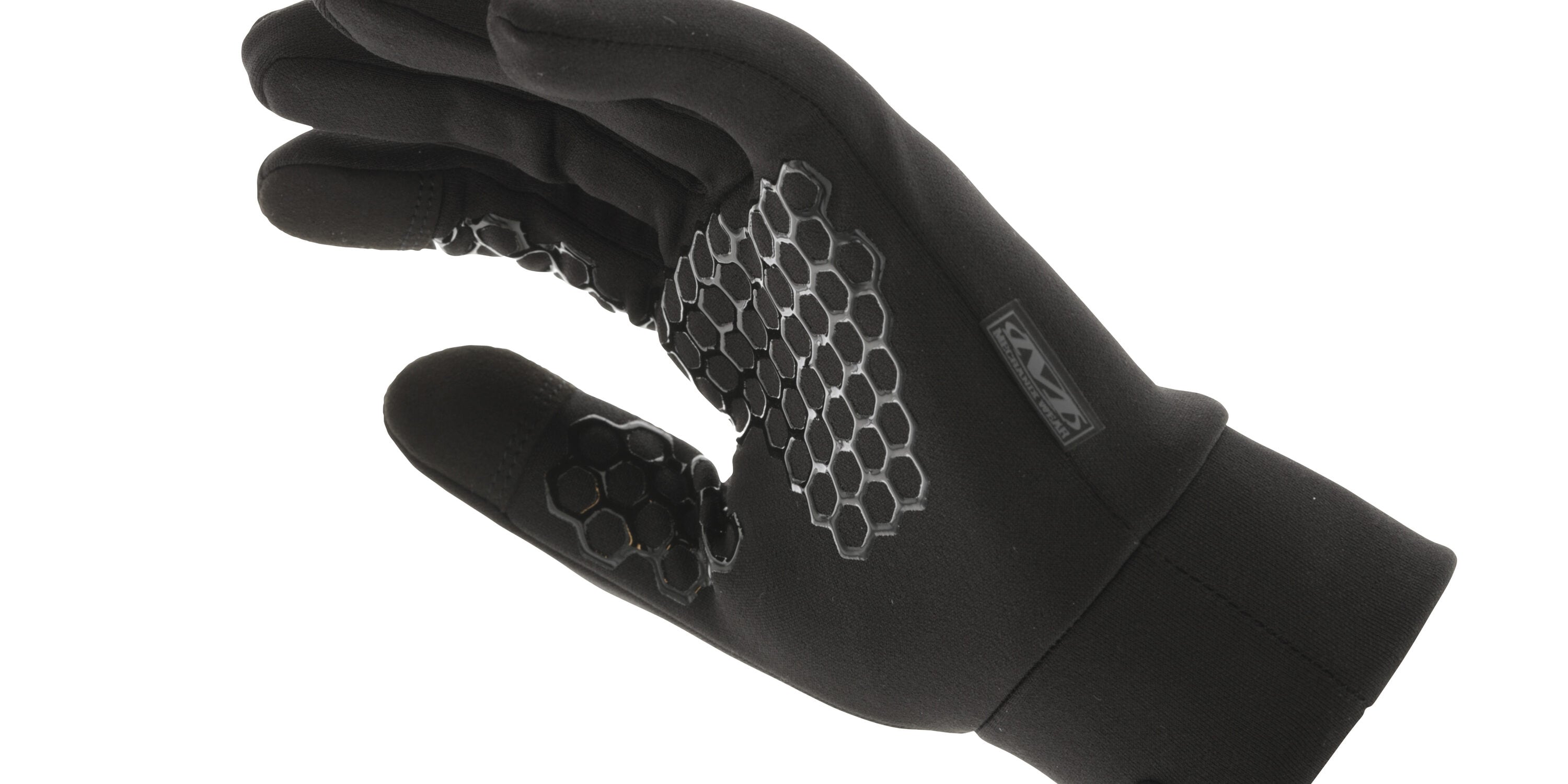 Guantes para clima frío de poliéster negro de gran tamaño de MECHANIX WEAR - 1 par